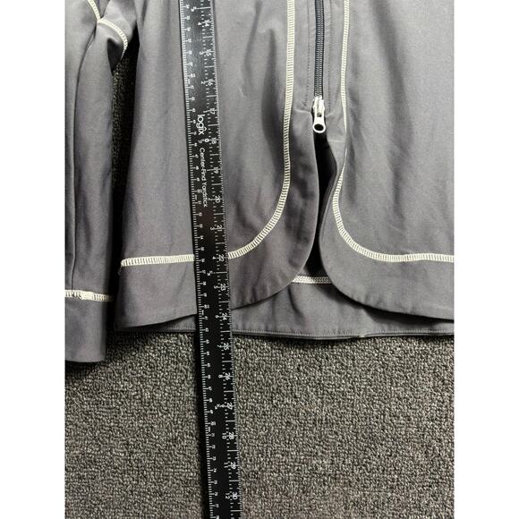 Nike Jacket Womens XS Gray Full Zip Running Track Athletic Stretch 207452-061 - Picture 7 of 8